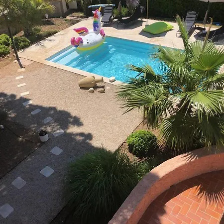 Les 3 Lumieres 8-10 Personnes, Clim, Piscine A Proximite Des Plages Villa